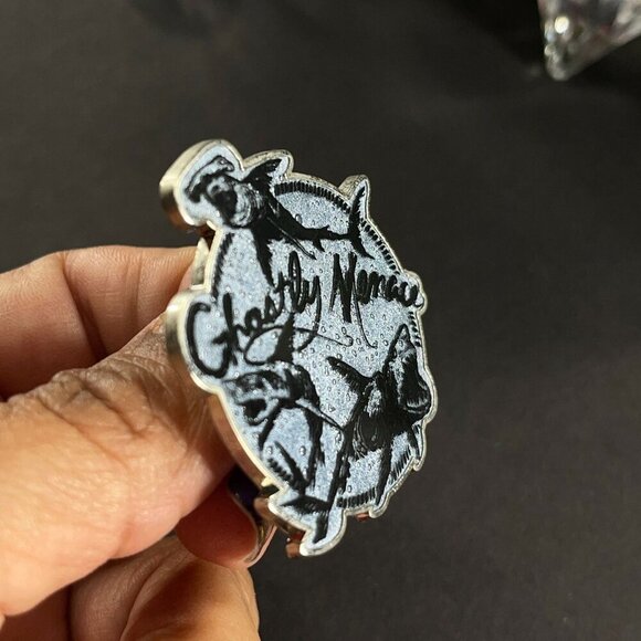 Disney Pirates Caribbean Trading Pin Ghostly Menace Shark Lapel Pin Brooch Badge - Picture 3 of 9